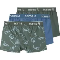 Name it Sous-vêtements bleu / bleu clair / vert foncé / blanc