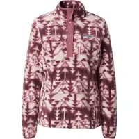 Columbia Pull-over de sport 'Benton Springs' mauve / blanc