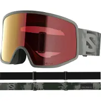 Salomon Sentry Pro Sigma Photochromic Ski Goggles Gris Sigma Photo Poppy Red/CAT1-3