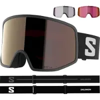 Salomon Sentry Pro Plus Sigma Ski Goggles Noir Sigma Gun Metal/CAT3