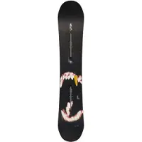 Burton - Snowboard all-mountain - Process Bad Dog 2027 pour Homme en Bois - Taille 159 cm - Noir