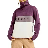 Roxy - Polaire fine demi-zippée - Icedrift Layer Blackberry Wine - Taille XS - Bordeaux