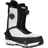 Burton - Boots de snowboard - Waverange Plus Step On Black/White pour Homme - Taille 43 - Blanc