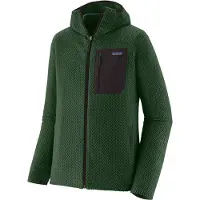 Patagonia - Polaire zippée légère et respirante - M's R1 Air Full-Zip Hoody Treeline Green pour Homme - Taille S - Vert