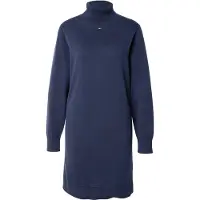 Tommy Hilfiger Dw0dw23460 Long Sleeve Short Dress Bleu L Femme