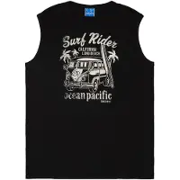 Ocean pacific T-Shirt 'Shorey' noir / blanc