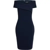 Ralph Lauren Robe de cocktail bleu marine