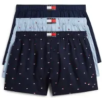 Tommy Hilfiger Boxers 'Heritage' bleu marine / bleu clair / rouge / blanc