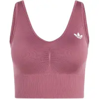Adidas Soutien-gorge 'Essentials' bourgogne / blanc