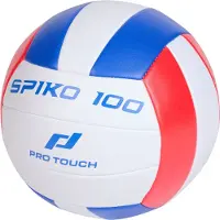 PRO TOUCH Volleyball Spiko 100 II - blanc/rouge/bleu, taille : 5