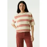 Garcia T260245 Short Sleeve Sweater Beige 2XL Femme