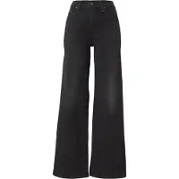 Levi's Jean '728 High Rise Wide Leg' noir denim