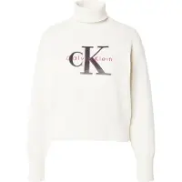 Calvin Klein Jeans Pull-over gris / rouge / blanc