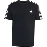 Adidas T-Shirt 'Essentials' noir / blanc
