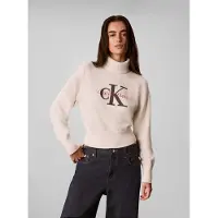 Calvin Klein Jeans Pull-over gris / rouge / blanc