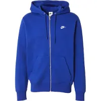 Nike Veste de survêtement 'CLUB' bleu cobalt / blanc