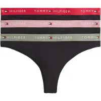 Tommy Hilfiger Underwear String kaki / rose ancienne / rouge / noir