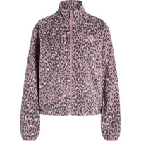 Adidas Veste en polaire fonctionnelle mauve / noir