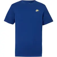 Nike T-Shirt 'CLUB' bleu foncé