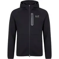 Emporio Armani Veste de survêtement 'NATURAL VENTUS7' noir