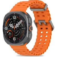 TechProtection TECH-PROTECT ICONBAND PRO POUR SAMSUNG GALAXY WATCH ULTRA 1 / 2 2024-2026 (47 MM) ORANGE (20 mm), Sangles de montre, Orange