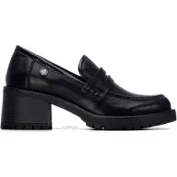 Xti pour femme. 14608401-NEGRO Mocassins 146084 noir (37), 5 à 8 cm, Aucun, Casuel, Classique