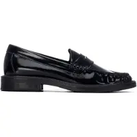 Xti pour femme. 14602101-NEGRO Mocassins 146021 noir (39), 1 à 3 cm, Aucun, Casuel, Classique