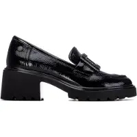 Xti pour femme. 14622901-NEGRO Chaussures 146229 noir (38), 5 à 8 cm, Boucle, Casuel, Classique, Vernis