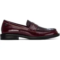 Xti pour femme. 14607902-BURDEOS Chaussures 146079 grenat (41), 1 à 3 cm, Aucun, Casuel, Classique, Vernis