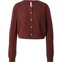 HUGO Cardigan 'Siemella' marron châtaigne