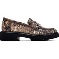 Xti pour femme. 14625501-SERPIENTE Chaussures 146255 taupe (36), 3 à 5 cm, Aucun, Casuel, Imprimé animal