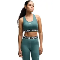 Puma 4keeps Medium Impact Sports Bra Vert M Femme