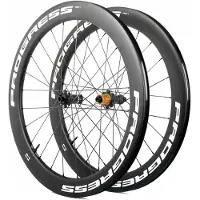 Progress Neon Cl Disc Tubeless Road Wheel Set Argenté 12 x 100/12 x 142 mm / Shimano/Sram HG