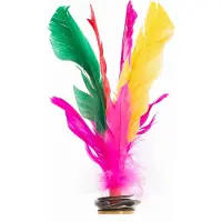 Softee Set 6 Indiakas Football Avec Plumes Multicolores