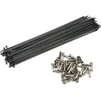Cinema Bmx Stainless Steel Spokes Argenté 182 mm