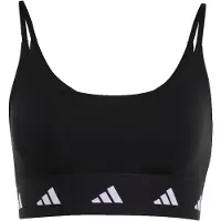 Adidas Soutien-gorge de sport noir / blanc