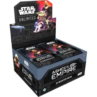 Fantasy Flight Games Coffret de boosters Star Wars Unlimited : Ashes of the Empire (en anglais)
