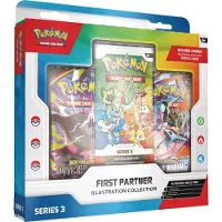 Pokémon Collection d'illustrations "Premier Partenaire" pour le Jeu de Cartes Pokémon – Série 3
