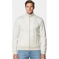 HUGO BOSS Siza 10281708 Full Zip Sweatshirt Beige XL Homme