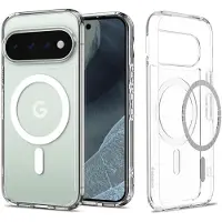 Spigen - Ultra Hybrid MagSafe - Google Pixel 11 Pro - Blanc transparent (Google Pixel 11 Pro), Coque pour téléphone portable, Blanc, Transparent