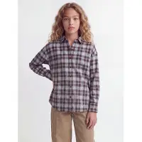 Jack & Jones Kids Chemisier 'JXJAMIE' bleu clair / chocolat