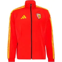 Adidas Rc Lens Home Anthem Full Zip Sweatshirt Rouge XL Homme