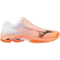Mizuno Chaussures de sport d'intérieur Wave Lightning Pro, couleur orange, pointure EU 38 1/2, couleur orange, pointure EU 38 1/2