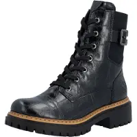 Rieker Bottines à lacets noir