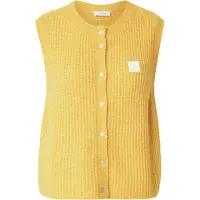 American vintage Cardigan 'EAST' jaune