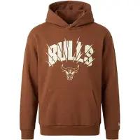 New Era Sweat-shirt 'NBA CHIBUL' marron / blanc