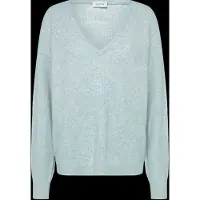 American vintage Pull-over 'DAMSVILLE' bleu clair