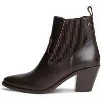 Tommy Hilfiger Chelsea Boots brun foncé