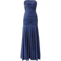 Mascara Robe de soirée bleu marine