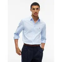 Tommy Hilfiger Chemise business 'Flex' bleu clair